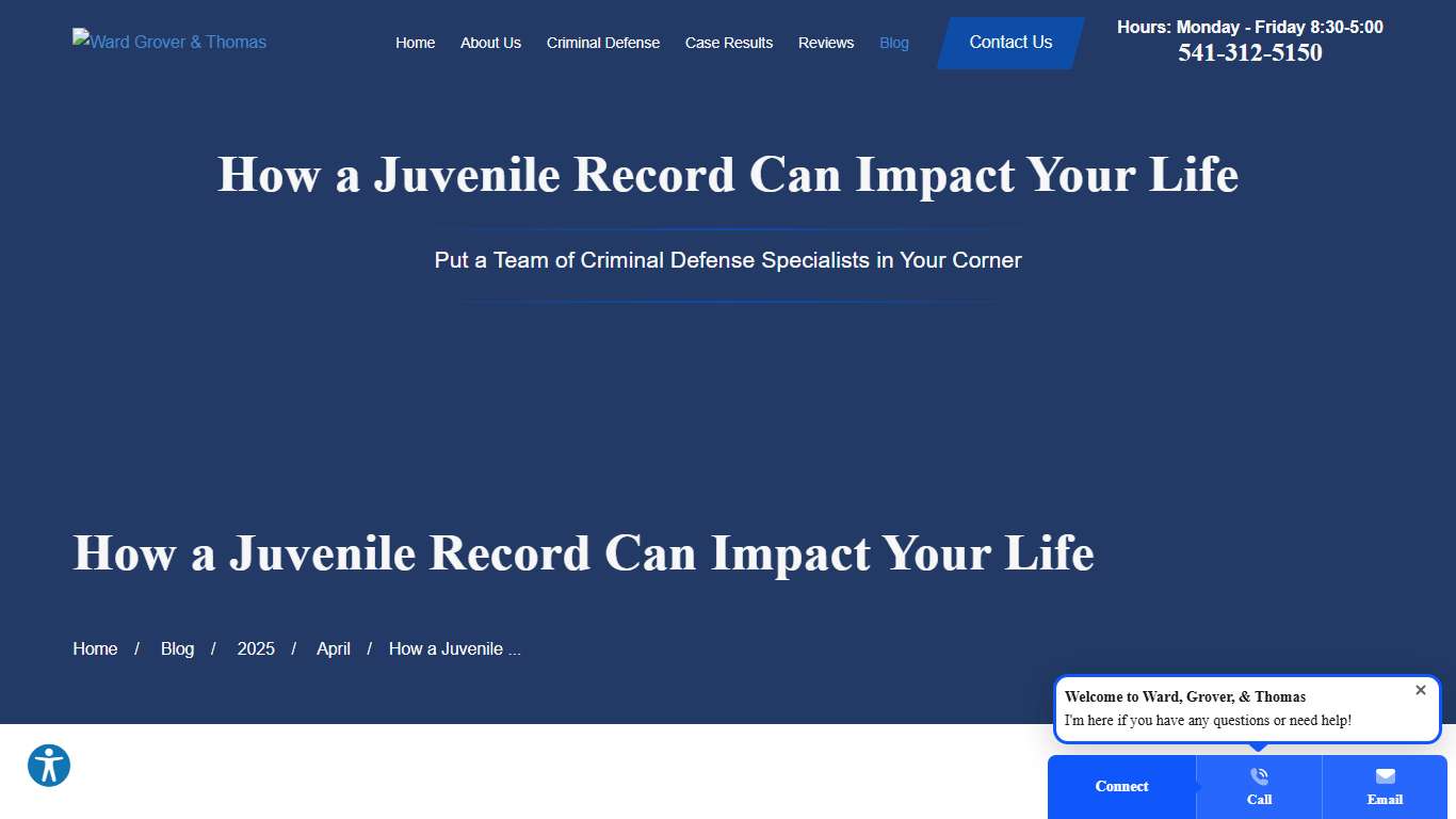 How a Juvenile Record Can Impact Your Life