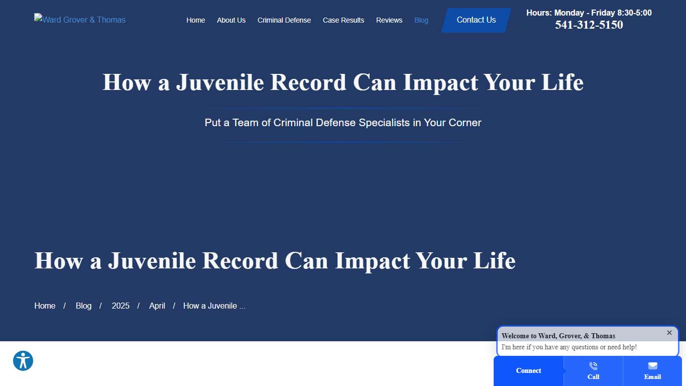 How a Juvenile Record Can Impact Your Life